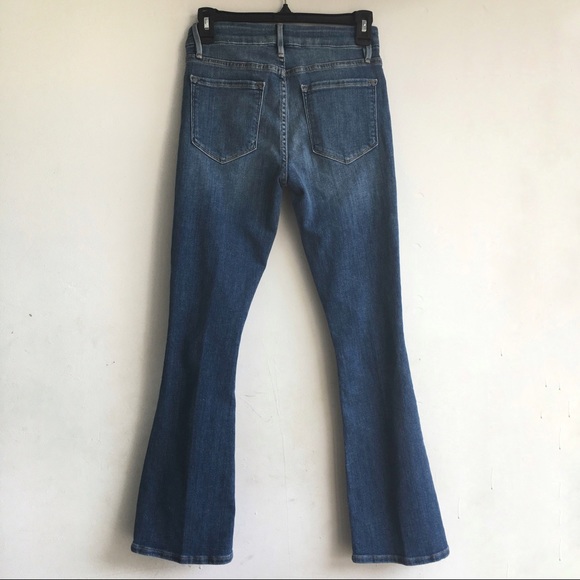 🚫SOLD🚫FRAME DENIM Le Crop Mini Boot Jeans - Picture 5 of 8